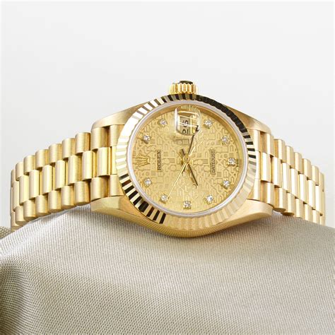 rolex lady datejust 28 in 18ct yellow gold|rolex lady datejust 28mm price.